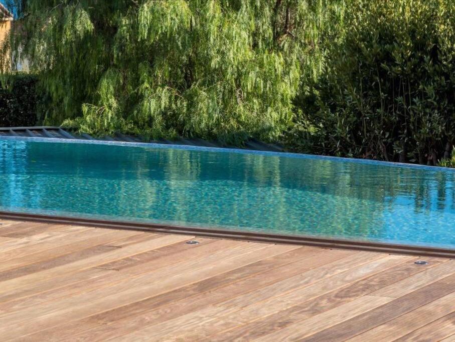 Superbe appartement, piscine, vue mer et montagnes Antibes Extérieur photo