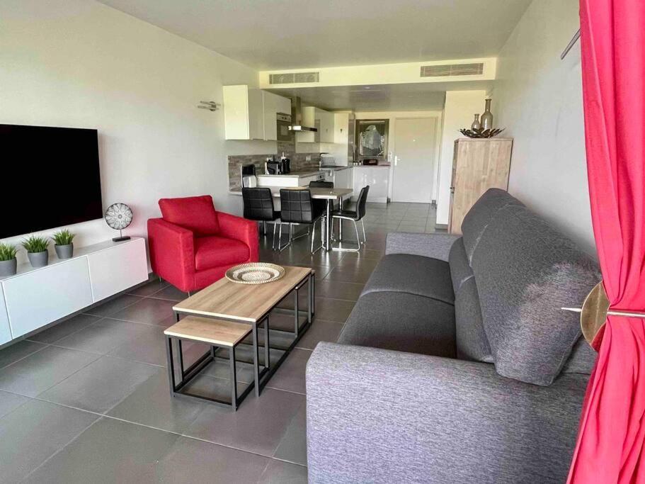 Superbe appartement, piscine, vue mer et montagnes Antibes Extérieur photo
